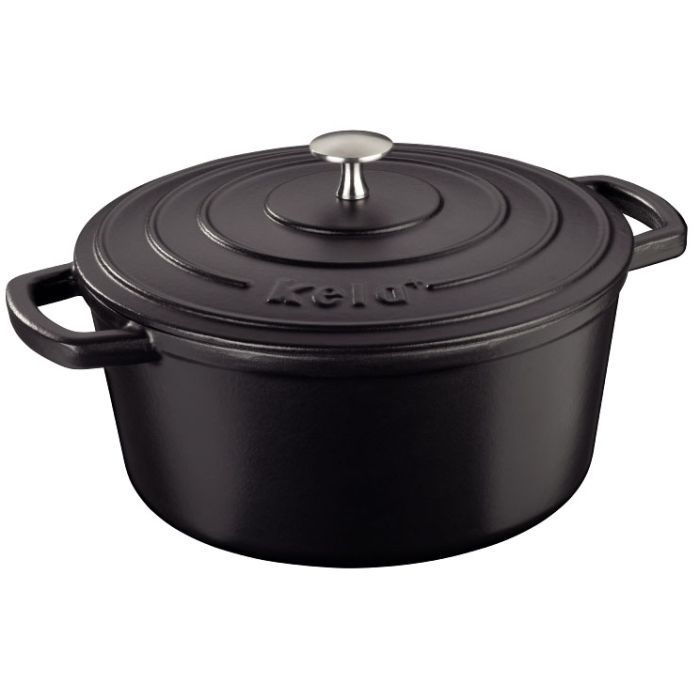 Кастрюля Kela Calido 4,0 л Black (12471)