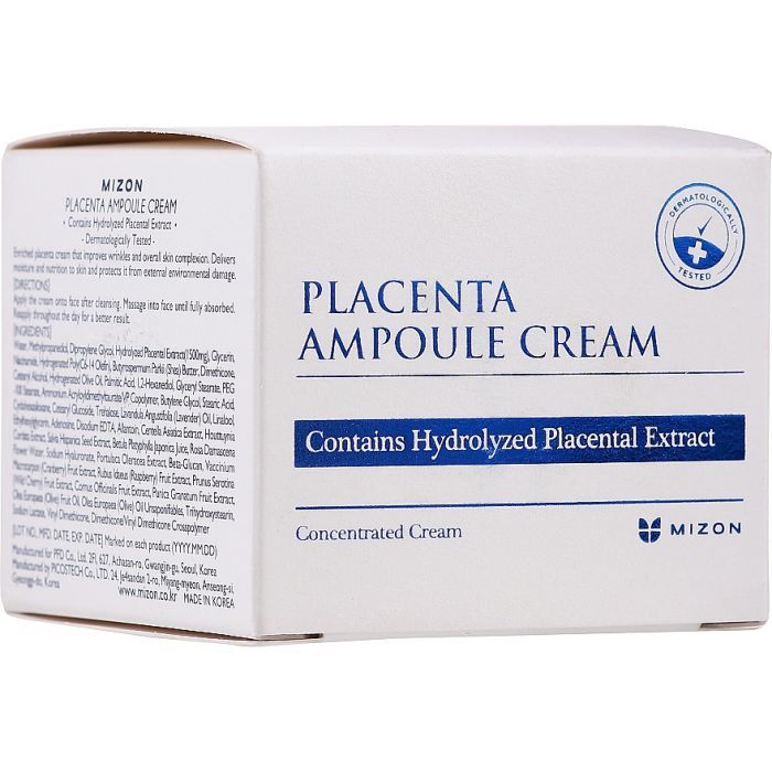 Крем для лица Mizon Placenta Ampoule Cream 50 мл (8809663752422) изображение 2