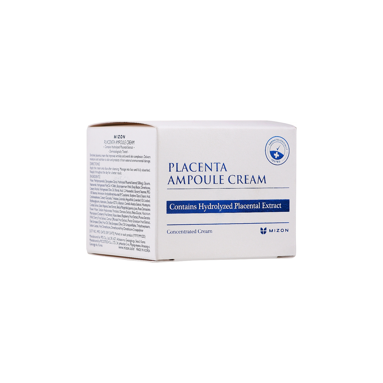 Крем для лица Mizon Placenta Ampoule Cream 50 мл (8809663752422) изображение 2
