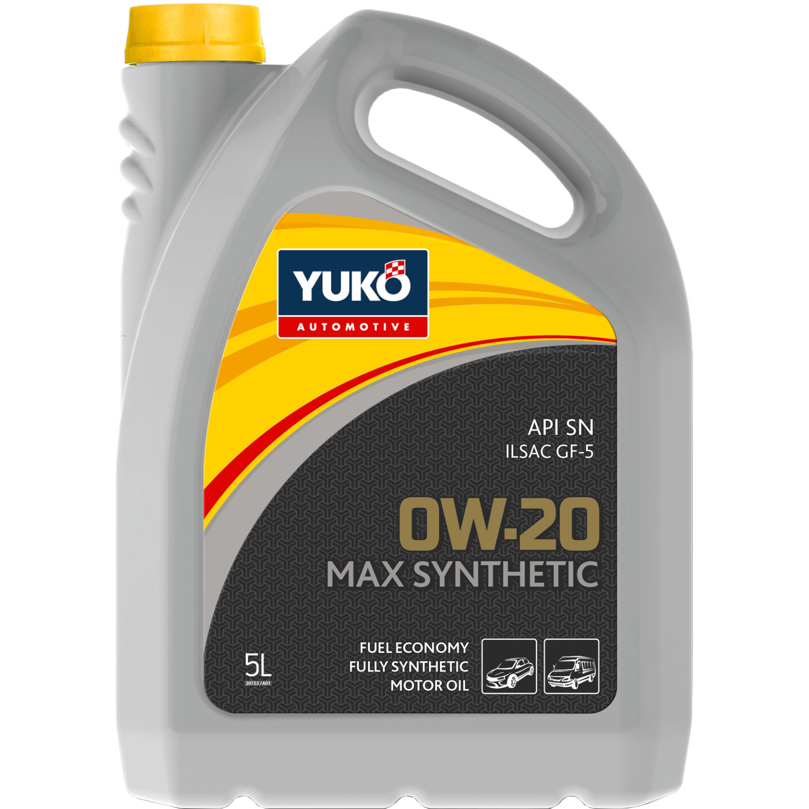 Моторное масло Yuko MAX SYNTHETIC 0W-20 5л (4823110400920)