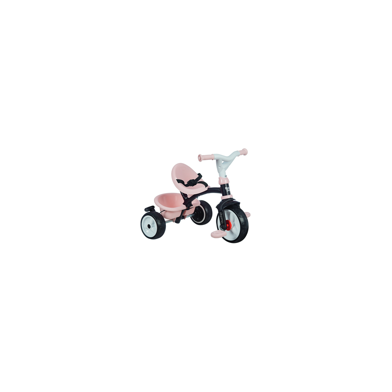Детский велосипед Smoby Беби Драйвер с козырьком и багажником Розовый (741501) изображение 3