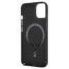 Чехол для мобильного телефона Armorstandart LikeCarbon MagCase Apple iPhone 14 Black (ARM66363) изображение 2