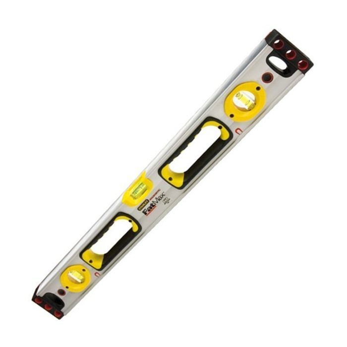 Уровень Stanley FatMax, алюминиевый, L= 600 мм, 3 капс., магнитный (1-43-525) изображение 2