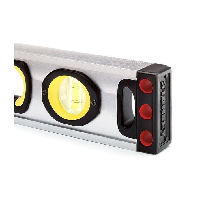 Уровень Stanley FatMax, алюминиевый, L= 600 мм, 3 капс., магнитный (1-43-525) изображение 3