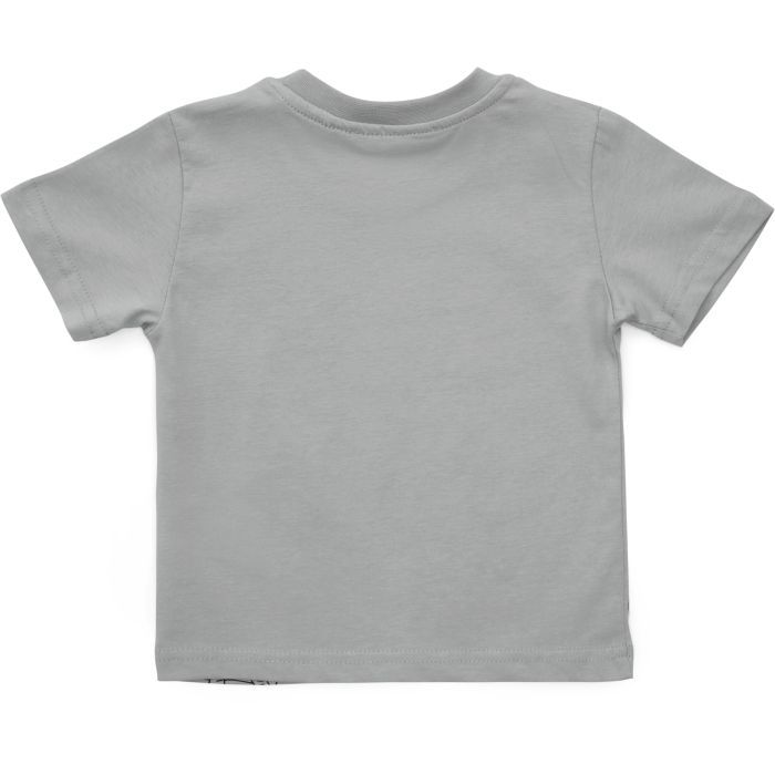 Футболка дитяча First kids з динозаврами (3032-98B-gray) зображення 2