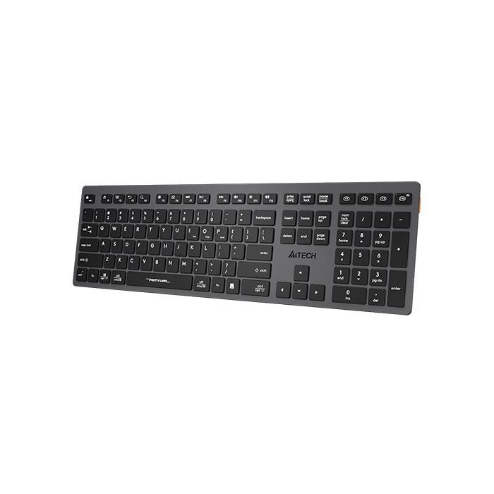 Клавиатура A4Tech FBX50C Wireless/Bluetooth Grey (FBX50C Grey) изображение 3