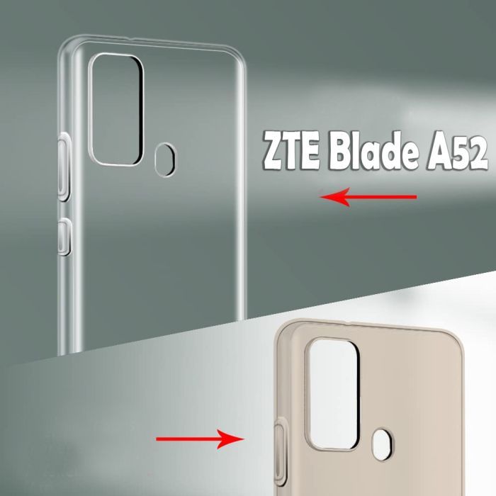 Чехол для мобильного телефона BeCover ZTE Blade A52 Transparancy (708942) изображение 5