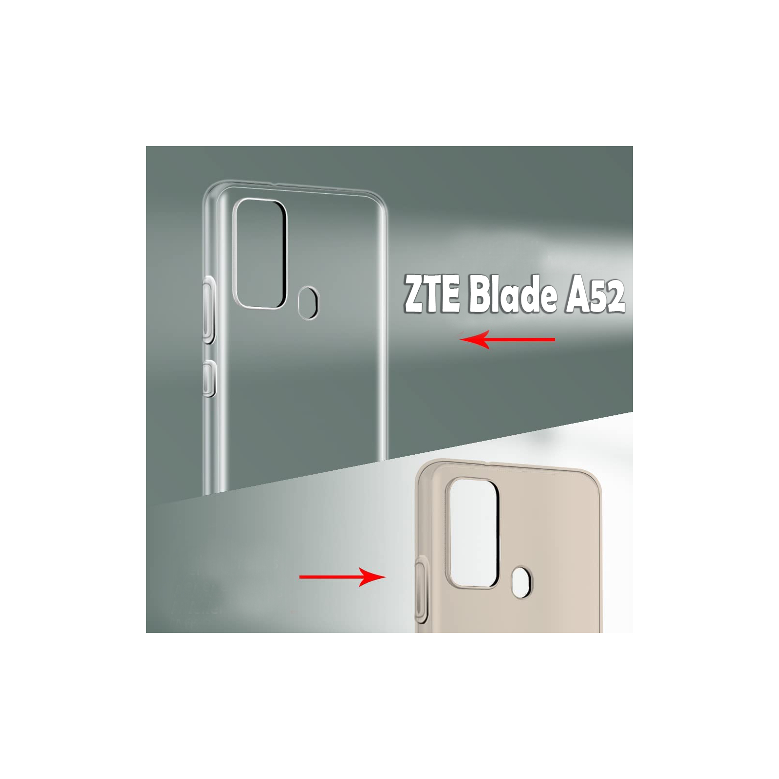 Чохол до мобільного телефона BeCover ZTE Blade A52 Transparancy (708942) зображення 5