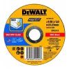 Круг отрезной DeWALT INOX FASTCUT, нержавеющая сталь/листовой металл, 125х1х22.23 мм (DT43902)