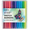 Художественный маркер Kite Скетч маркеры Butterfly, 12 цветов (K22-044-2)