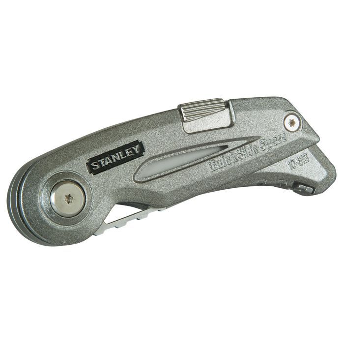 Нож монтажный Stanley QUICKSLIDE SPORT UTILITY KNIFE складной с двумя лезвиями (0-10-813) изображение 2