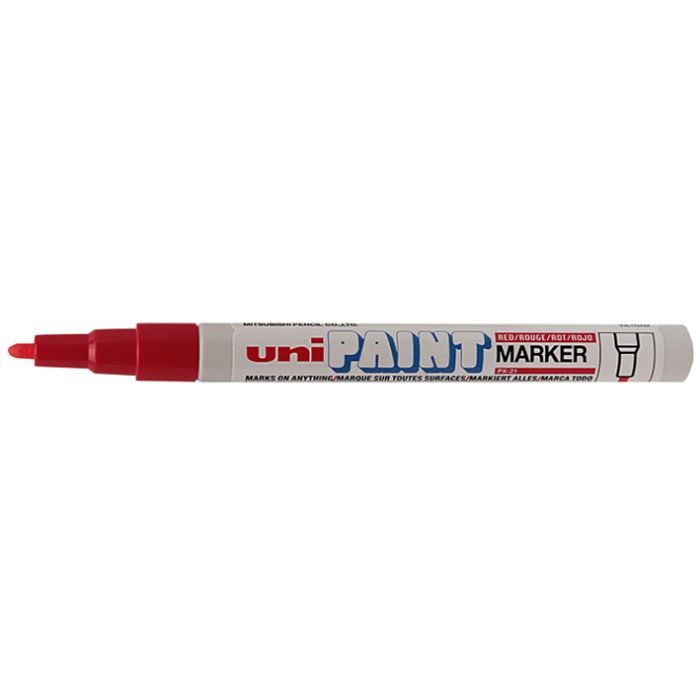 Маркер UNI перманентний Paint Червоний 0.8-1.2 мм (PX-21.Red)