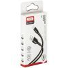 Дата кабель USB 2.0 AM to Type-C 1.0m NB212 2.1A Black XO (XO-NB212c-BK) зображення 2