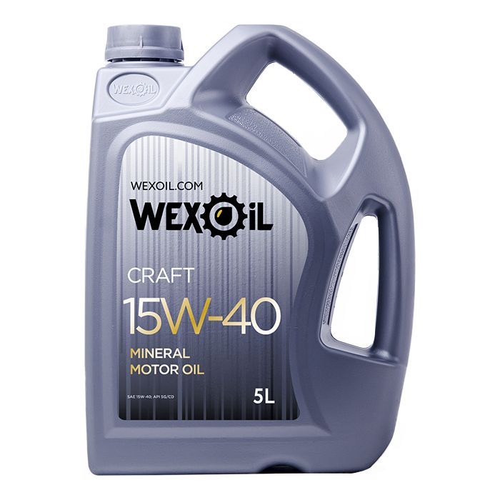 Моторное масло WEXOIL Craft 15w40 4л (WEXOIL_62566)