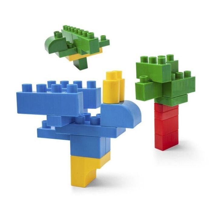 Конструктор Wader Kids Blocks 70 элементов в банке (41295) изображение 6