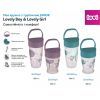 Поїльник-непроливайка Lovi Lovely Boy із силіконовою трубочкою 350 мл (35/355boy) зображення 4