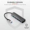 Концентратор Halyx 4-Port USB-A 3.2 Grey Trust (24947_TRUST) изображение 11