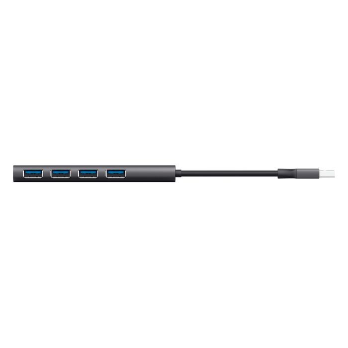 Концентратор Halyx 4-Port USB-A 3.2 Grey Trust (24947_TRUST) изображение 2