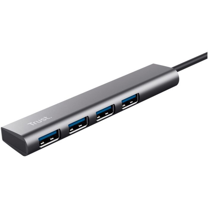 Концентратор Halyx 4-Port USB-A 3.2 Grey Trust (24947_TRUST) изображение 5