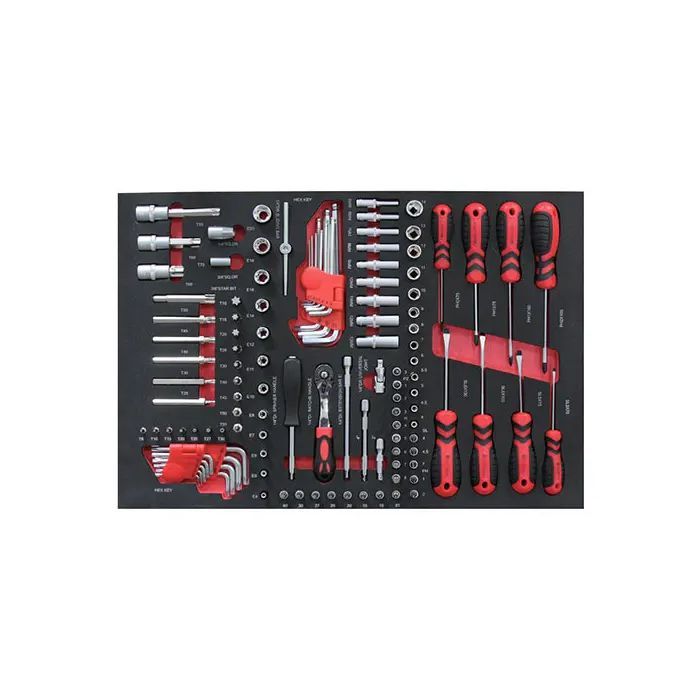 Тележка с инструментом Torin 7 секций, 228 ед. (NTBR4007-X-2) изображение 7