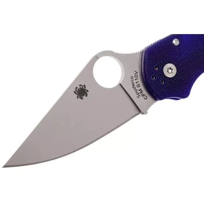 Ніж Spyderco Para 3 G10 S110V Dark Blue (C223GPDBL) зображення 3