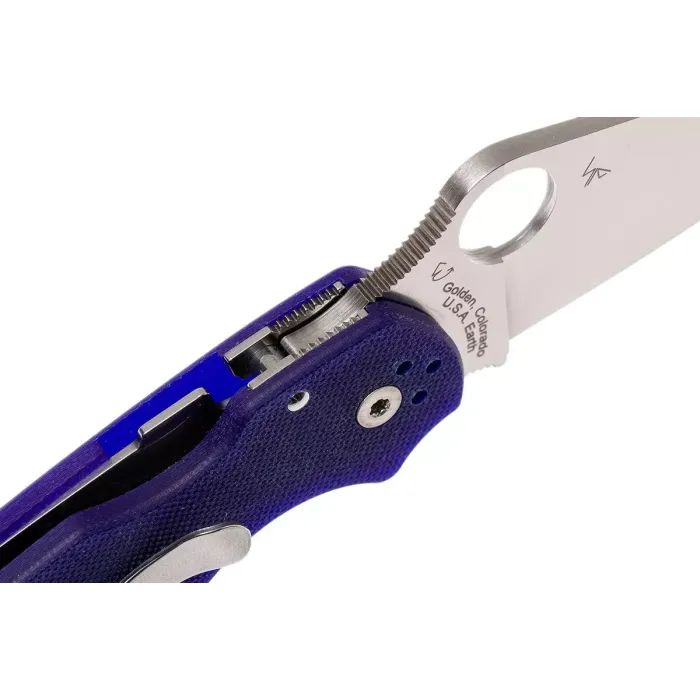 Ніж Spyderco Para 3 G10 S110V Dark Blue (C223GPDBL) зображення 4