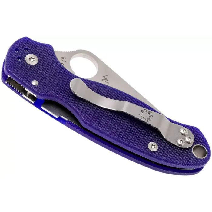 Ніж Spyderco Para 3 G10 S110V Dark Blue (C223GPDBL) зображення 7