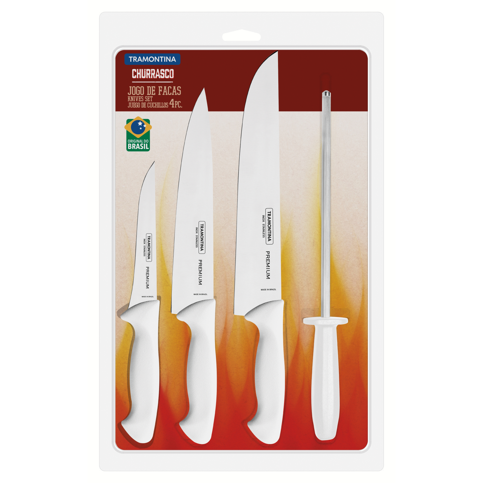 Набір ножів Tramontina Premium 4 предмети (24699/825) зображення 2