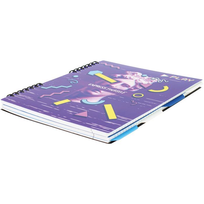 Блокнот Optima Antique B5 с разделителями 120 листов, клетка (O20356-19) изображение 2