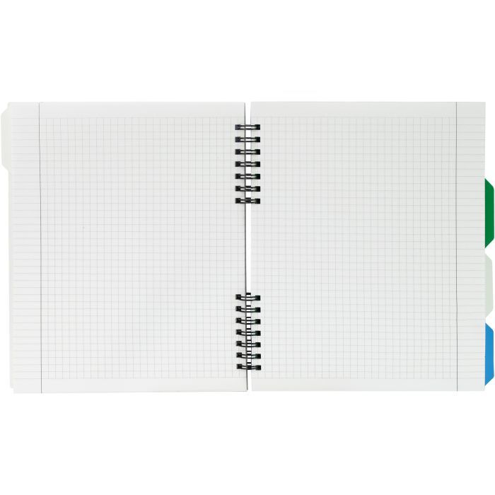 Блокнот Optima Antique B5 с разделителями 120 листов, клетка (O20356-19) изображение 6