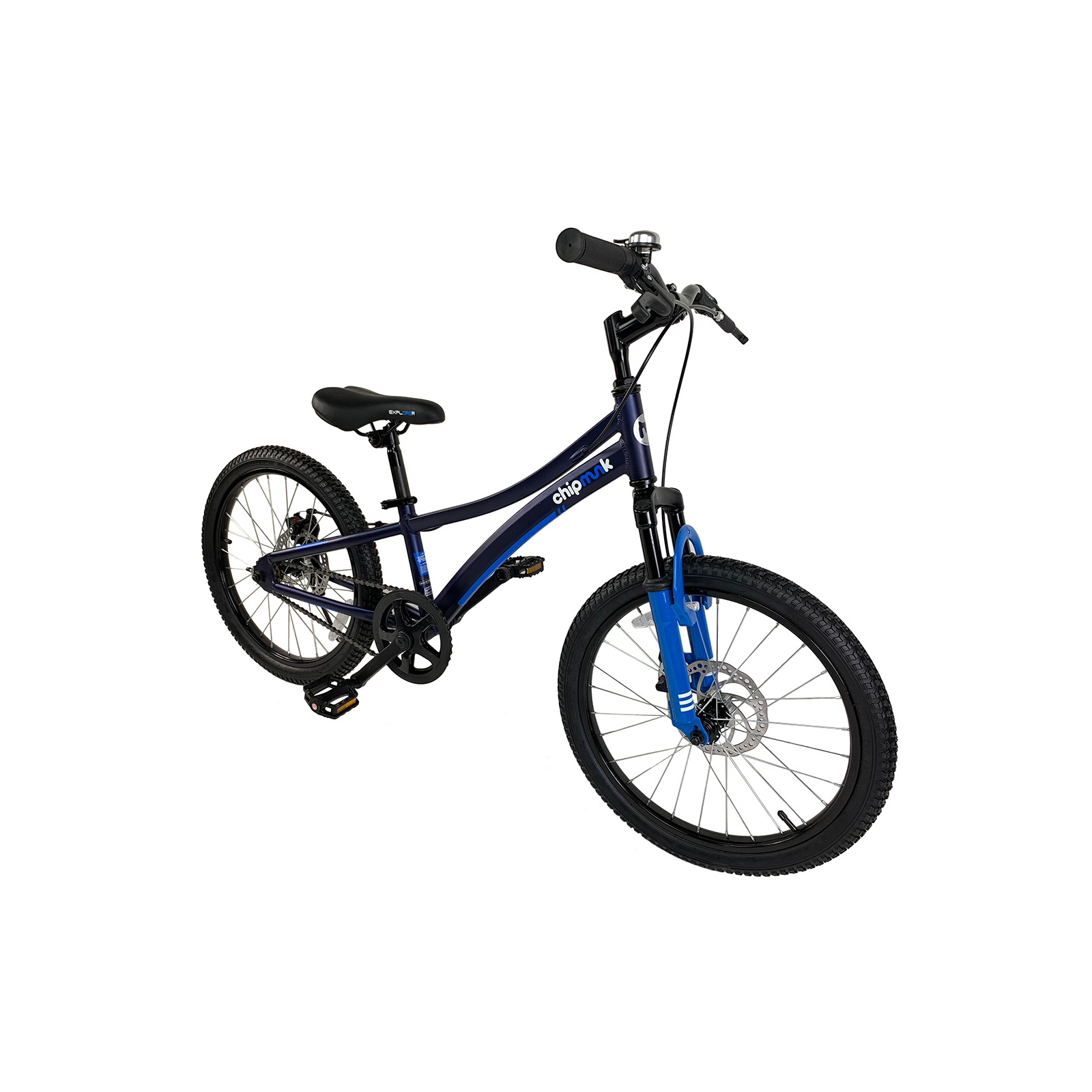 Детский велосипед Royal Baby Chipmunk Explorer 20", Official UA, синий (CM20-3-blue) изображение 3