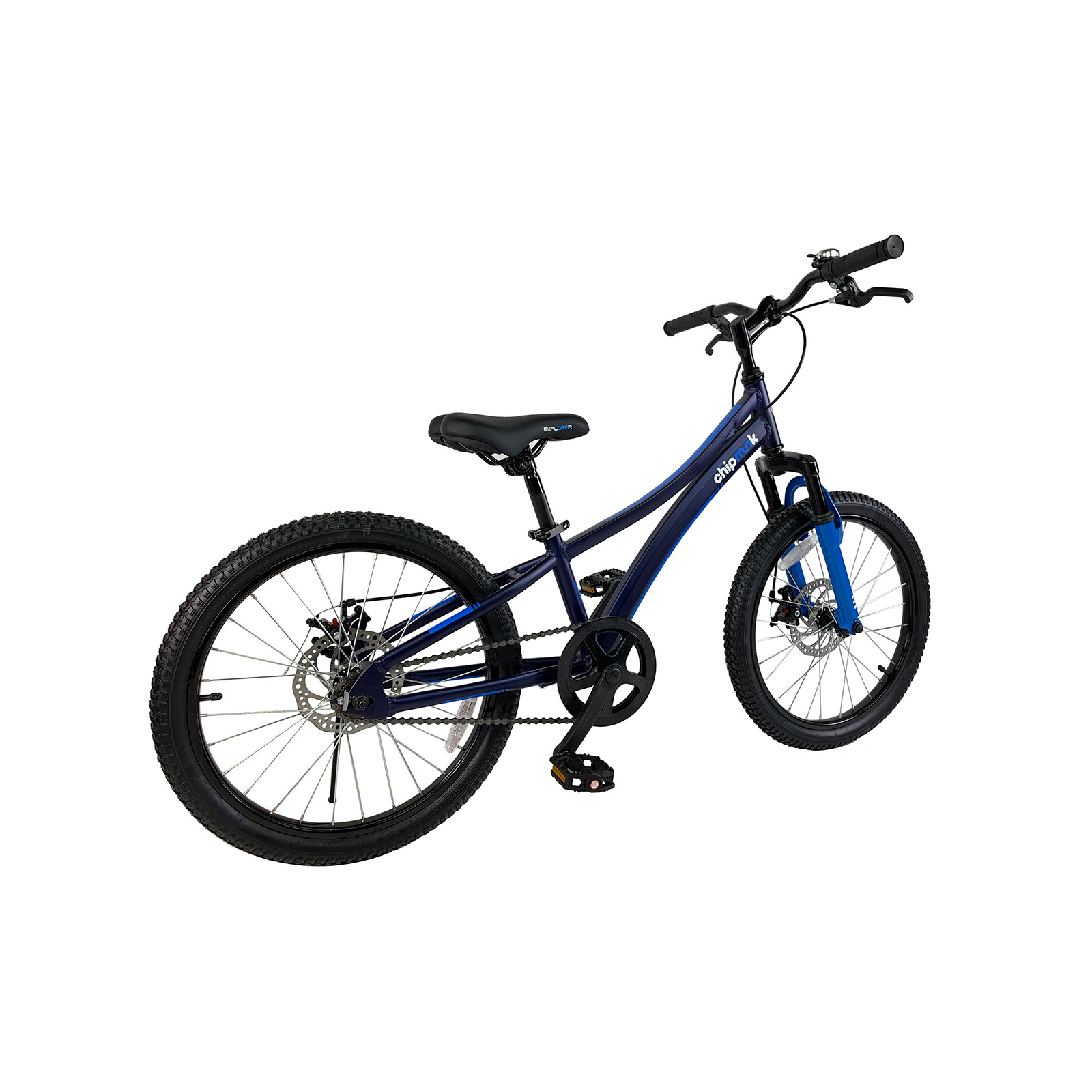 Детский велосипед Royal Baby Chipmunk Explorer 20", Official UA, синий (CM20-3-blue) изображение 4