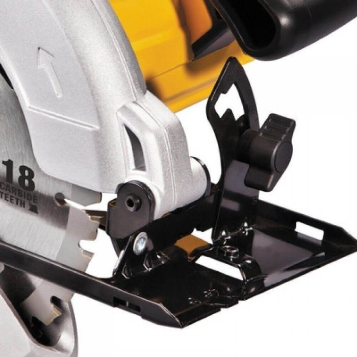 Дисковая пила DeWALT 1350 Вт, диск 184х16 мм, 3.66 кг, кейс (DWE560K) изображение 6