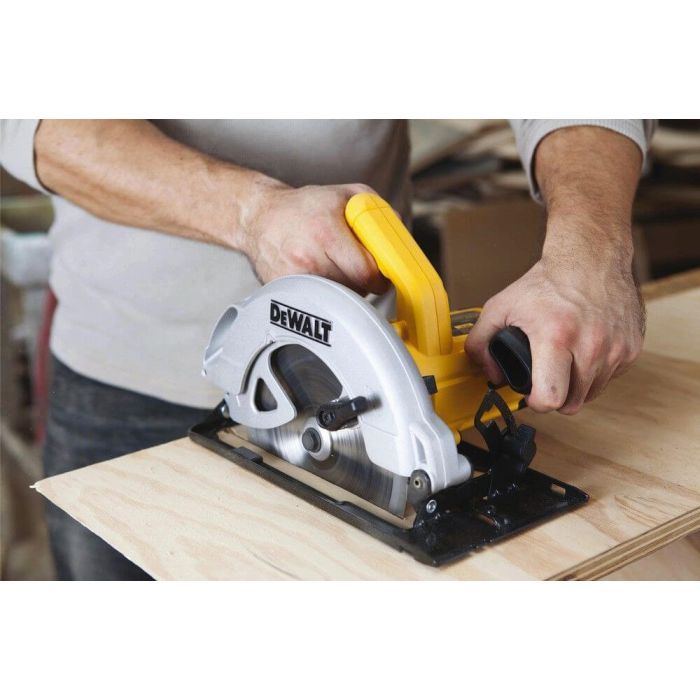 Дисковая пила DeWALT 1350 Вт, диск 184х16 мм, 3.66 кг, кейс (DWE560K) изображение 7