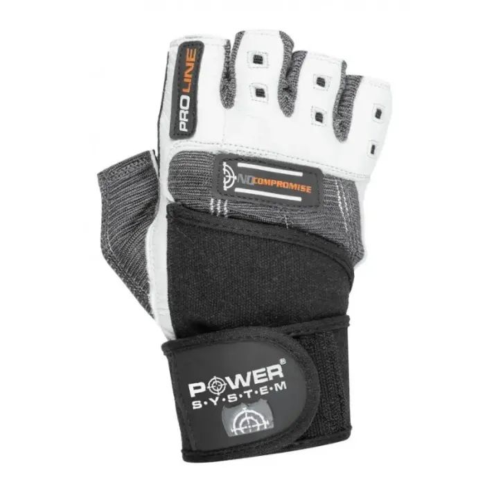 Перчатки для фитнеса Power System No Compromise PS-2700 Grey/White L (PS-2700_L_Grey-White) изображение 3
