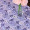 Скатерть MirSon Рогожа №203 Blue Flowers 100x130 см (2200006723196) изображение 2