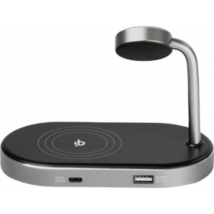 Зарядний пристрій Verbatim 3in1 Apple Watch and iPhone Charging Stand (49556) зображення 4