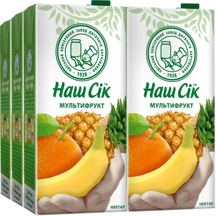 Сок Наш Сік Мультифруктовый 1.93 л (4820003689325)