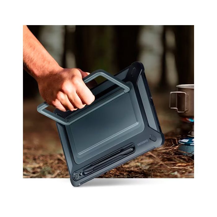 Чехол для планшета Samsung Tab S9 Outdoor Cover Black (EF-RX710CBEGWW) изображение 2