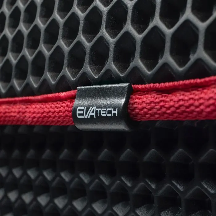 Сумка-органайзер EVAtech L-PRO 32x75x30 см. Сота чорна з червоним кантом (BS13641OL3SBR) зображення 2
