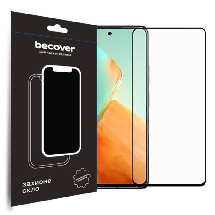 Скло захисне BeCover Infinix Note 30 Pro NFC (X678B) Black (709724)