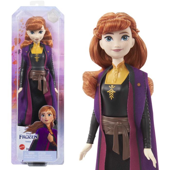 Кукла Disney Princess Анна из м/ф Ледяное сердце в образе путешественницы (HLW50) изображение 2