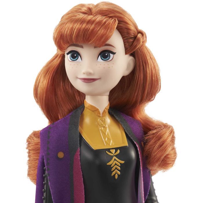 Кукла Disney Princess Анна из м/ф Ледяное сердце в образе путешественницы (HLW50) изображение 3