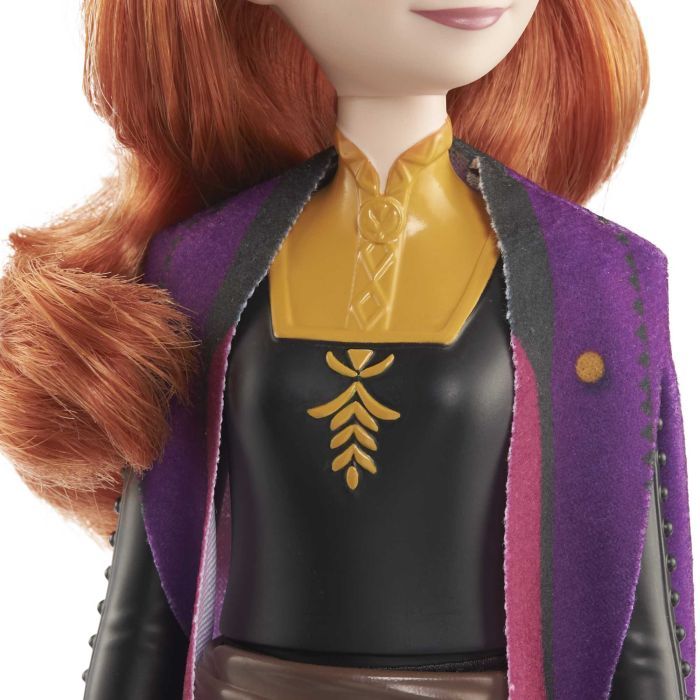 Кукла Disney Princess Анна из м/ф Ледяное сердце в образе путешественницы (HLW50) изображение 4