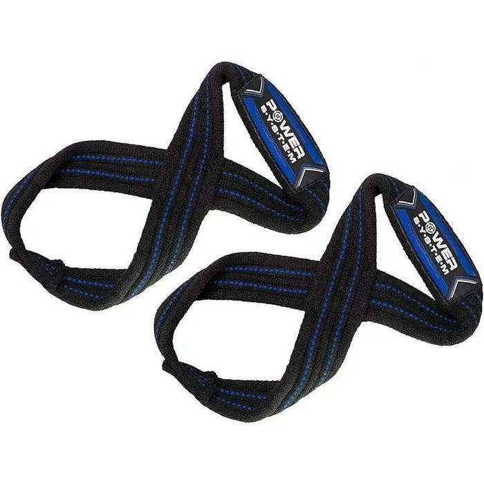 Кистевые лямки Power System PS-3405 Figure 8 Black/Blue S/M (3405BU-3) изображение 2