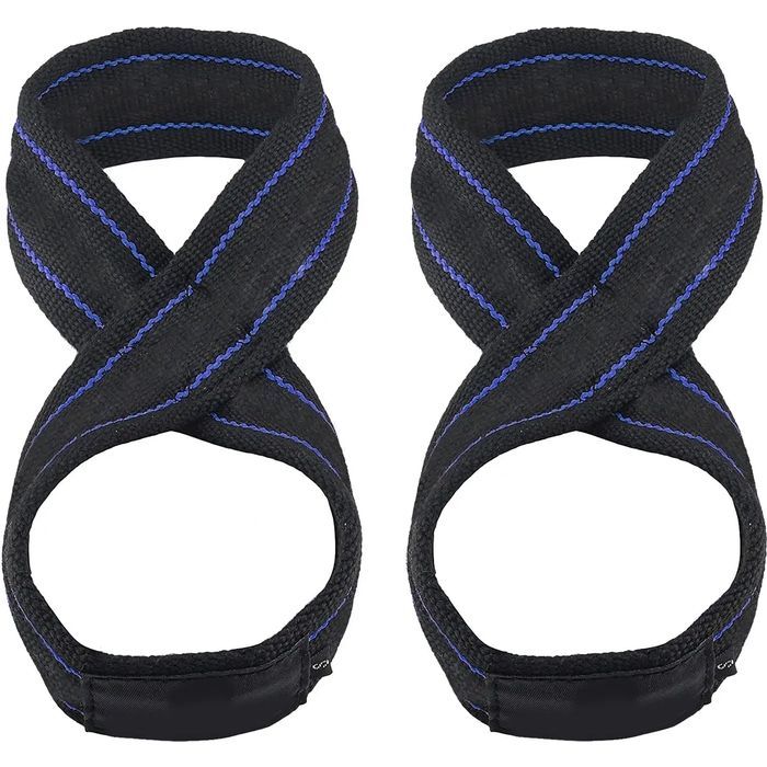 Кистевые лямки Power System PS-3405 Figure 8 Black/Blue S/M (3405BU-3) изображение 4