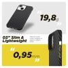 Чехол для мобильного телефона Armorstandart LikeCarbon MagCase Apple iPhone 15 Pro Black (ARM69290) изображение 4