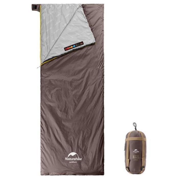 Спальный мешок Naturehike Summer надлегкий LW180 NH21MSD09 L (15C) M Light Green (6927595777930-L)