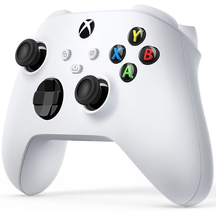 Геймпад Microsoft Wireless Controller Robot White (QAS-00009) изображение 3