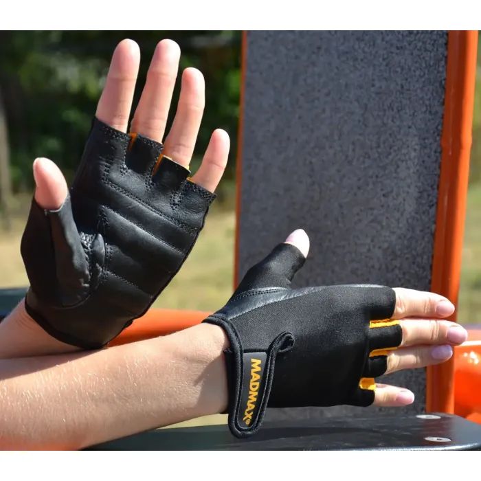 Перчатки для фитнеса MadMax MFG-251 Rainbow Orange M (MFG-251-ORG_M) изображение 7